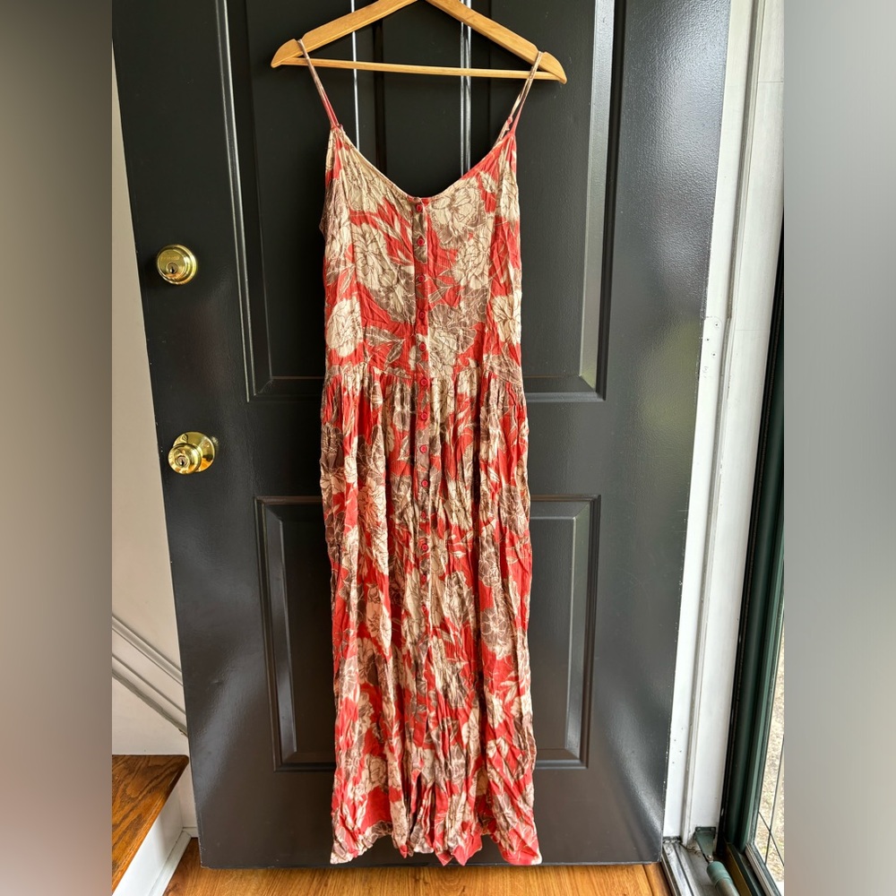 Amuse Society floral maxi dress size xs